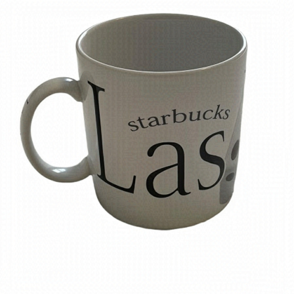 Vintage 1994 Starbucks Las Vegas Dice City Mug Collector Series